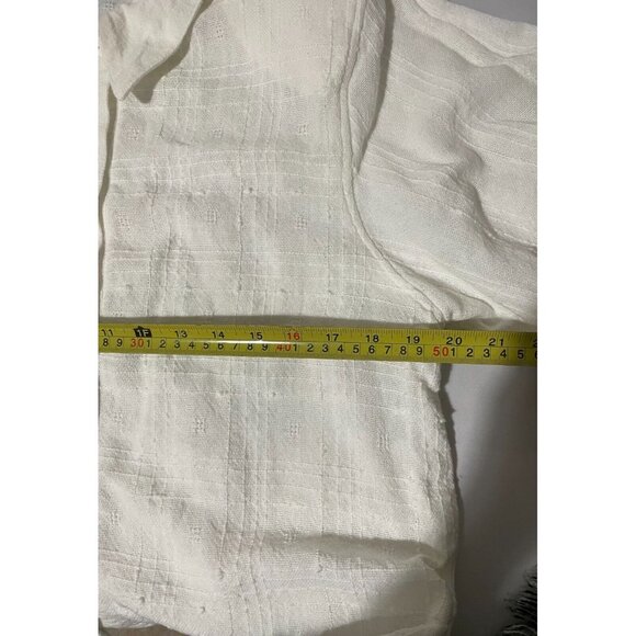 The Blouse Women's in Organic Cotton Will Soon Be a Staple in Your Wardrobe Sz M - Picture 11 of 15